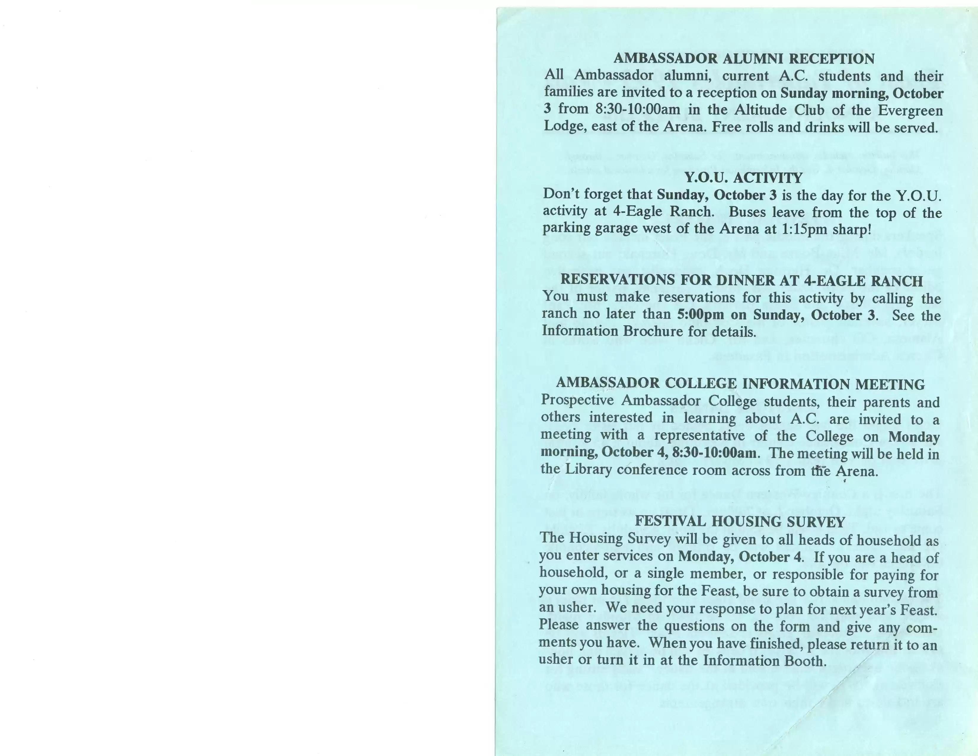 FT bulletin, Vail, 1993, pg 2